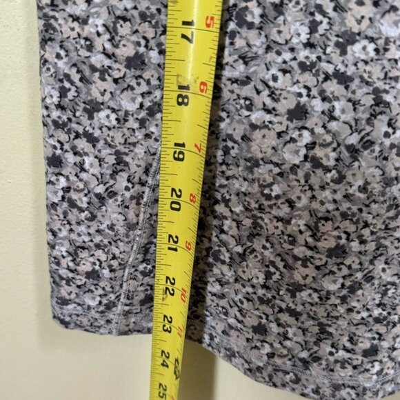 Lululemon Tone It Tank Top Bra Stretch Mesh Pocket Ruched Run Yoga Neutral Crew - Picture 15 of 16